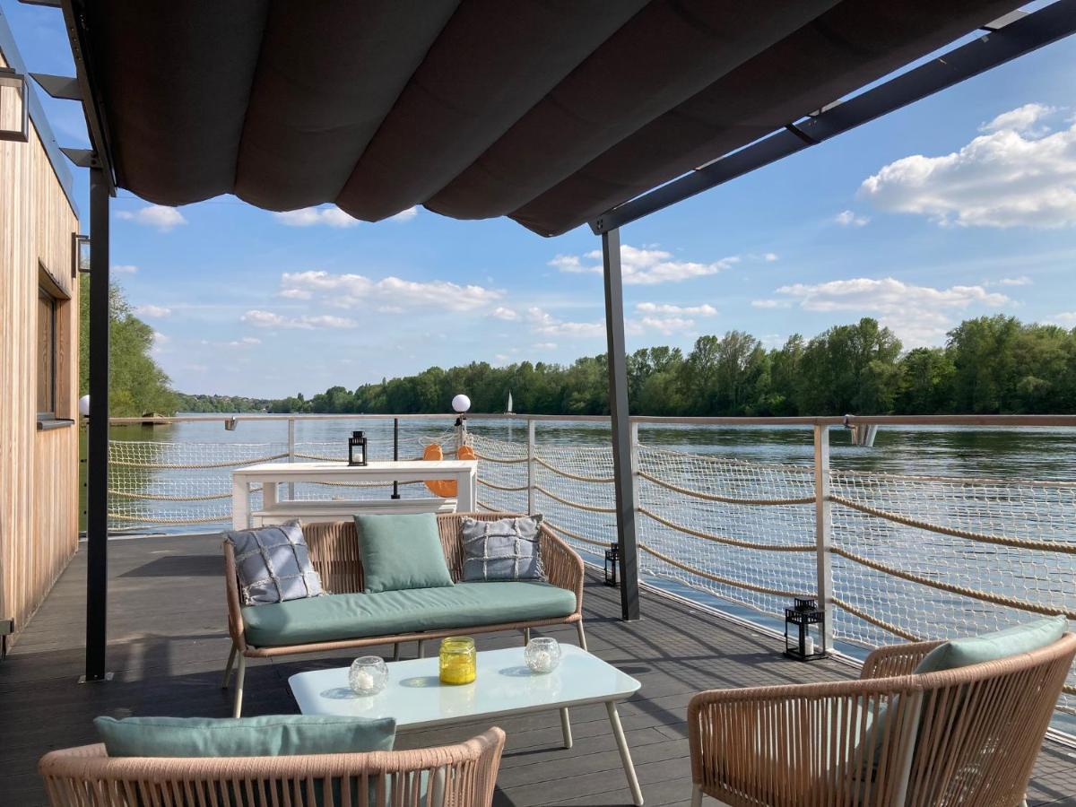 Seinehouse - Maison Flottante Vaux-Sur-Seine Exterior photo