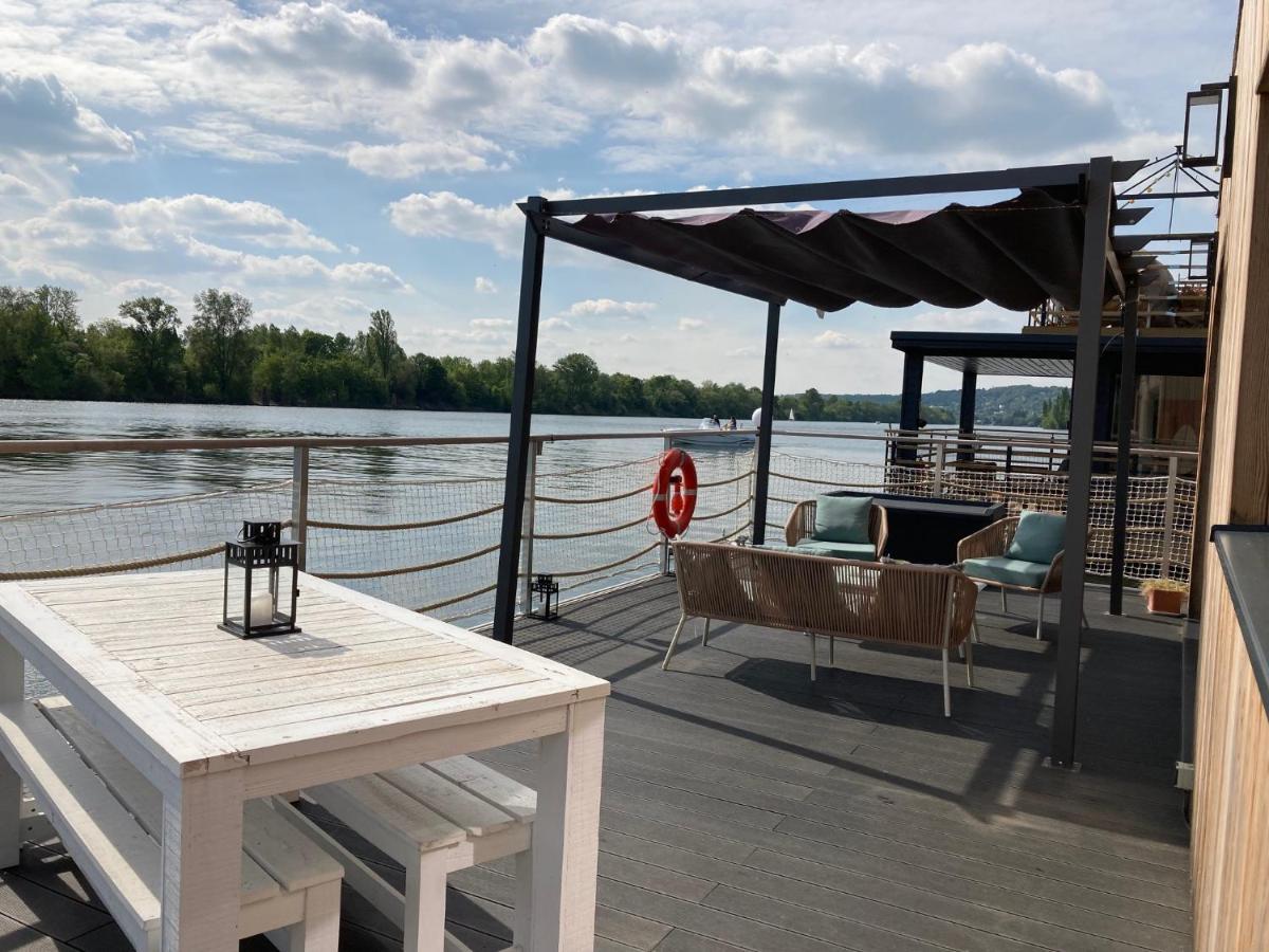Seinehouse - Maison Flottante Vaux-Sur-Seine Exterior photo